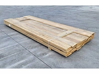 20m2 afrikaans eiken 18 x 140 mm vloerdelen , 270cm ( 53 x ) - afbeelding 2 van  4