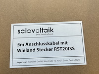 20x 5 meter aansluitkabel met stekker solovoltaik - afbeelding 3 van  5