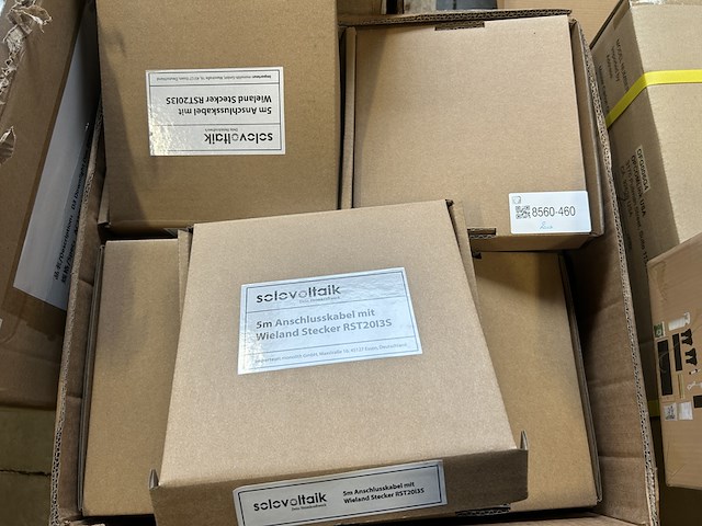 20x 5 meter aansluitkabel met stekker solovoltaik - afbeelding 4 van  5