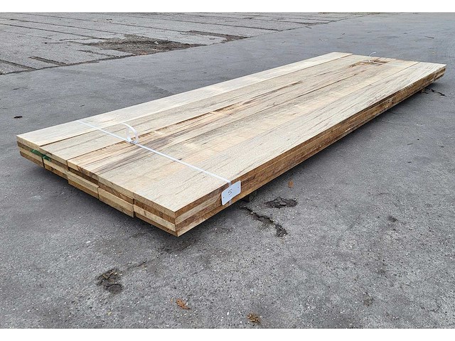 20x afrikaans eiken 23 x 205mm , lengte 300 cm - afbeelding 2 van  4
