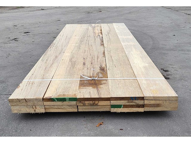20x afrikaans eiken 23 x 205mm , lengte 300 cm - afbeelding 3 van  4