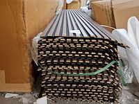 20x akoestisch wandpaneel donker bruin - afbeelding 3 van  4