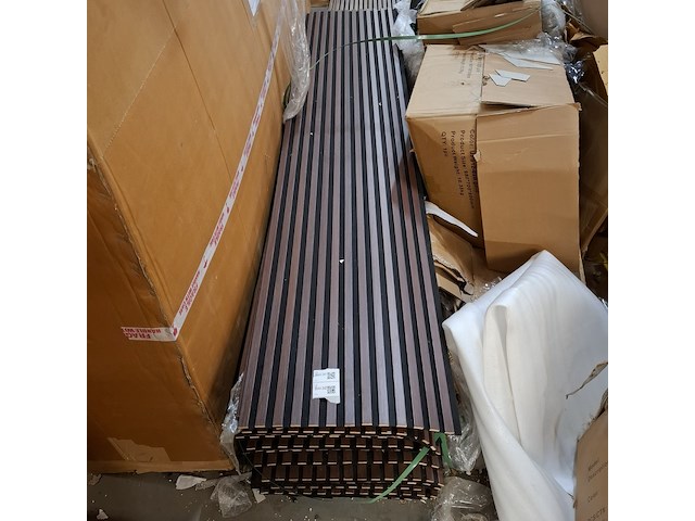 20x akoestisch wandpaneel donker bruin - afbeelding 2 van  4