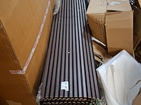 20x akoestisch wandpaneel donker bruin - afbeelding 2 van  4