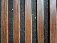 20x akoestisch wandpaneel donker bruin - afbeelding 4 van  4