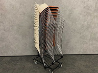 20x casala curvy - vergaderstoel met trolley - afbeelding 5 van  14