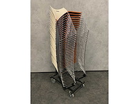 20x casala curvy - vergaderstoel met trolley - afbeelding 6 van  14