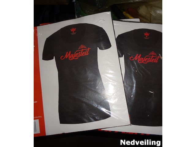20x dames t-shirts koningsdag majesteit - afbeelding 3 van  3