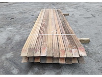 20x kapur palen 68 x 68 mm, lengte 275 cm - afbeelding 2 van  6