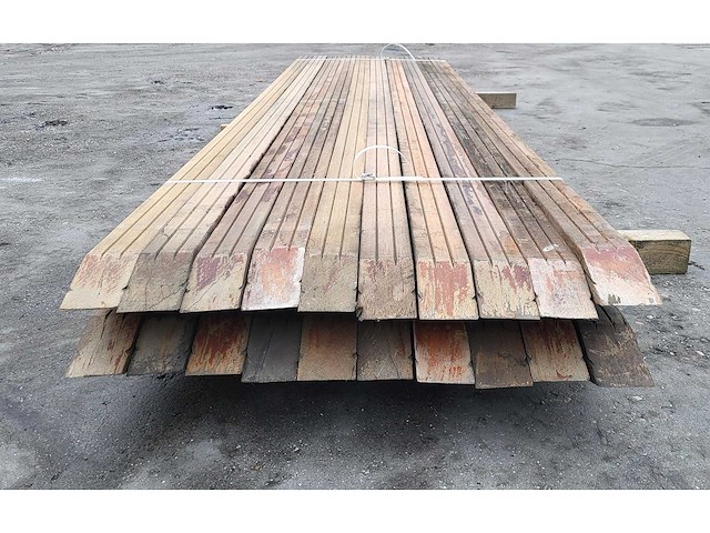 20x kapur palen 68 x 68 mm, lengte 275 cm - afbeelding 5 van  6