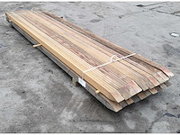 20x kapur palen 68 x 68 mm, lengte 275 cm - afbeelding 6 van  6