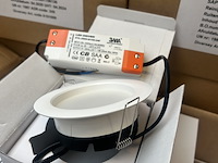 20x led paneel inbouw met led driver 9.5w 3000k ellipz lighting - afbeelding 2 van  5