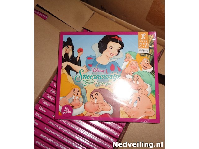 20x lees mee cd disney sneeuwwitje - afbeelding 3 van  3