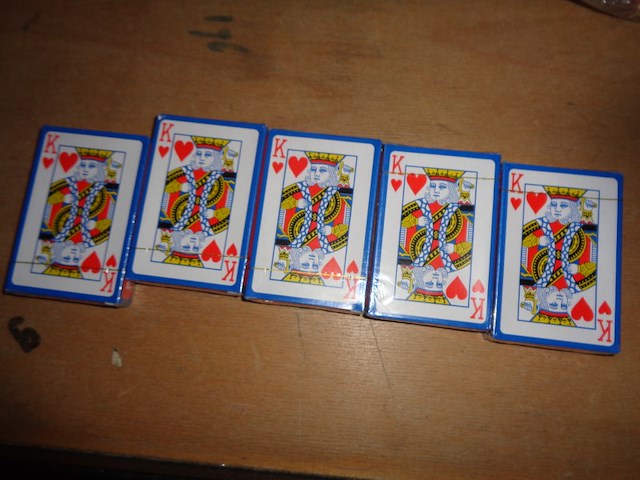 20x pakje speelkaarten - afbeelding 1 van  3