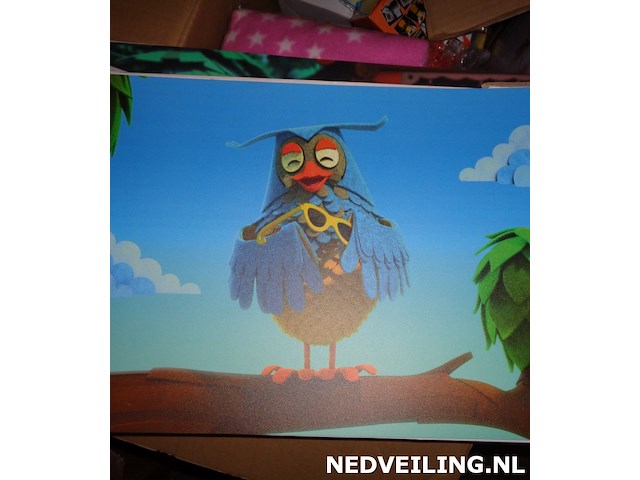 20x placemat mijnheer de uil - afbeelding 2 van  3