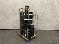 20x prullenbak zwart staal - afbeelding 6 van  9