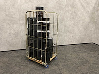 20x prullenbak zwart staal - afbeelding 7 van  9