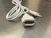 (20x) q-link euro verlengsnoer - 3 mtr - 2x0,75 mm2 (20x) - afbeelding 3 van  4