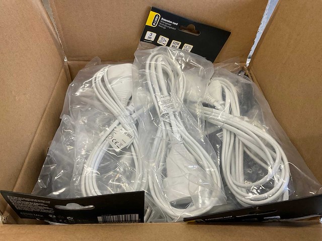 (20x) q-link euro verlengsnoer - 3 mtr - 2x0,75 mm2 (20x) - afbeelding 4 van  4