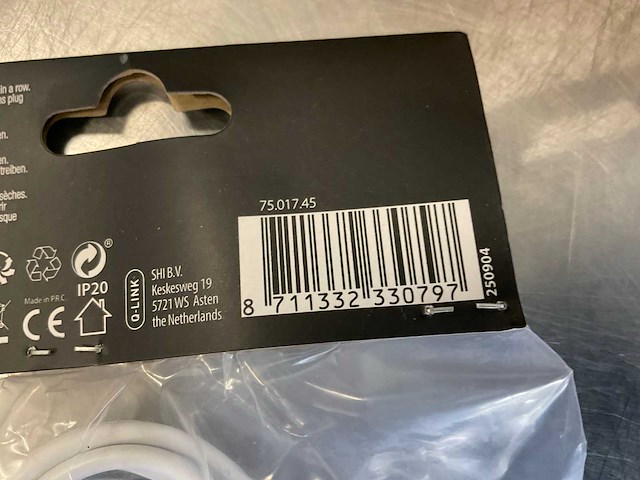 (20x) q-link euro verlengsnoer - 3 mtr - 2x0,75 mm2 (20x) - afbeelding 8 van  9