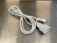 (20x) q-link euro verlengsnoer - 3 mtr - 2x0,75 mm2 (20x)