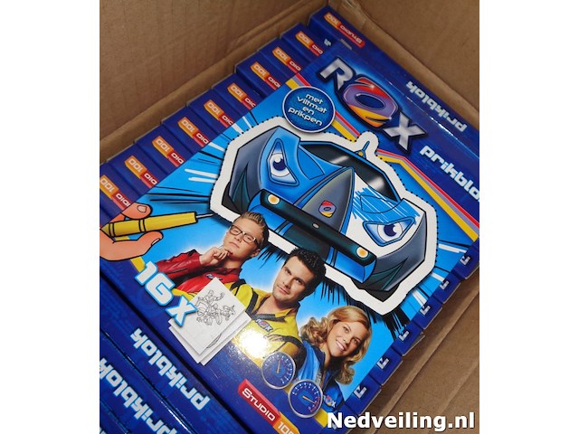 20x studio 100 rox prikblok - afbeelding 1 van  3