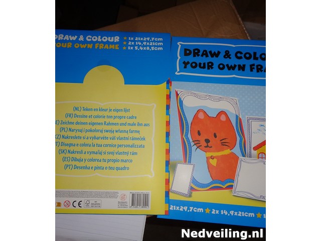 20x teken en kleur je eigen lijst - afbeelding 2 van  3