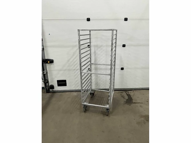 2/1 gn aluminium regaalwagen - afbeelding 2 van  5