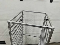 2/1 gn aluminium regaalwagen - afbeelding 3 van  5