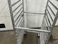2/1 gn aluminium regaalwagen - afbeelding 4 van  5
