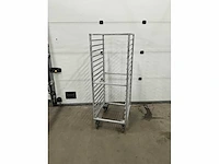 2/1 gn aluminium regaalwagen - afbeelding 2 van  5