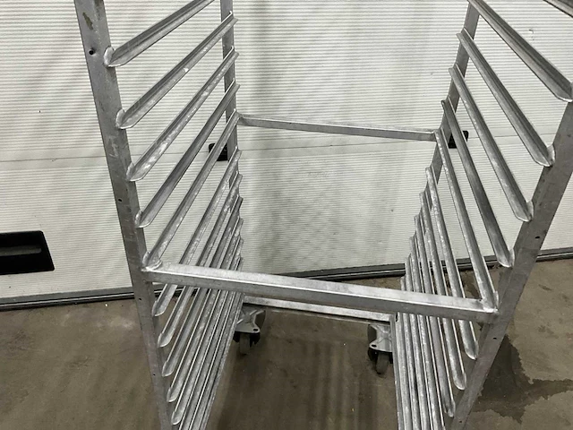 2/1 gn aluminium regaalwagen - afbeelding 4 van  5