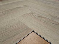 21 m2 pvc spc click visgraat - 750 x 150 x 4 mm - afbeelding 2 van  3