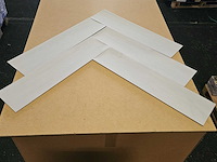 21 m2 pvc spc dryback visgraat - 610 x 150 x 2,5 mm - afbeelding 3 van  3