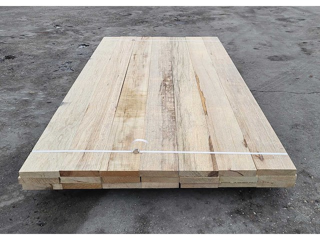 21 planken afrikaans eiken 30 x 155 mm, lengte 205 cm - afbeelding 1 van  4