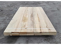 21 planken afrikaans eiken 30 x 155 mm, lengte 205 cm