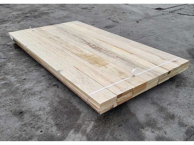 21 planken afrikaans eiken 30 x 155 mm, lengte 205 cm - afbeelding 4 van  4