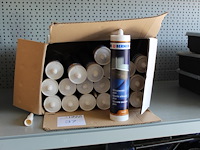 21 tubes siliconenkit berner. tht 12-2020. - afbeelding 1 van  2