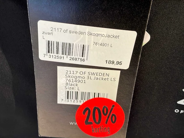 (2117 of sweden) jas (12x) - afbeelding 5 van  16