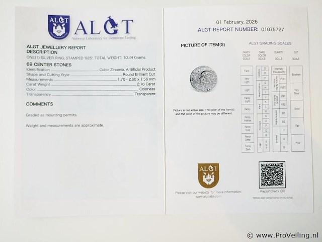 2.16ct ring - afbeelding 7 van  7