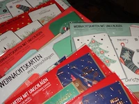 216x diverse kerstkaarten - afbeelding 3 van  3