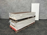 21x bureaublad 175x80 wit - afbeelding 1 van  5