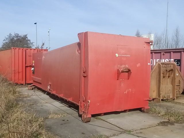 22 m³ haakarm afzet perscontainer, 2016 - afbeelding 1 van  8
