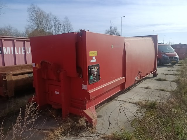 22 m³ haakarm afzet perscontainer, 2016 - afbeelding 3 van  8