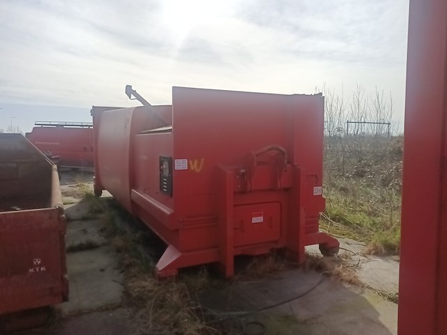 22 m³ haakarm afzet perscontainer, 2016 - afbeelding 4 van  8