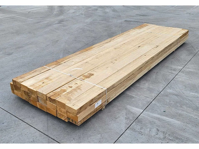 22 x afrikaans eiken 60 x 130mm, lengte 330cm - afbeelding 2 van  5