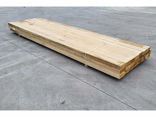22 x afrikaans eiken 60 x 130mm, lengte 330cm - afbeelding 4 van  5