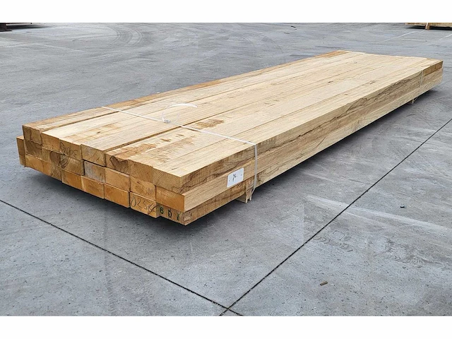 22 x afrikaans eiken 60 x 130mm, lengte 330cm - afbeelding 5 van  5