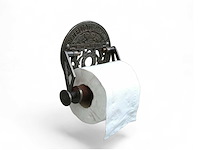 (220x) gietijzeren wc rolhouder - waterloo - afbeelding 2 van  2