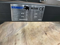 224 mammuth ml75ha quadlift - afbeelding 7 van  7